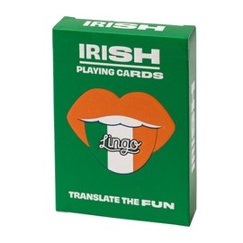 Lingo Irish Playing Cards | Travel Flashcards | Learn Irish Slang Ireland Vocabulary in A Fun & Easy Way | 52 Essential Translations