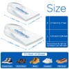Unribeau 2 Layers Adjustable Supination & Pronation Correction Heel Insoles,Self-Adhesive