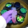 BITEFU 50 x 50 ml Test Tube, Plastic Centrifuge Tube,
