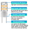 5-Pack G8 LED Bulb 3W GY8.6 Bi-Pin Base T4 JCD