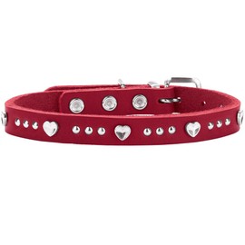 Aalborg Hearts Collar Red Size 32