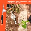 BokingOne Hand Weeder Tool - V-Shaped Stainless Durable Unique Lever