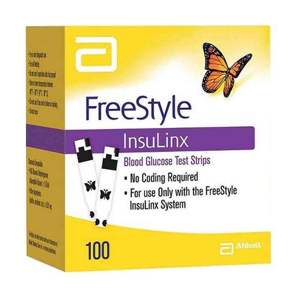 FreeStyle Insulinx Blood Glucose Test Strips