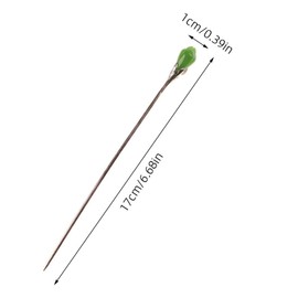 Healeved Vintage Hair Stick for Women Minimalist Hair Accessory with Jade Decoration for Buns Weddings Parties and Daily Wear present for Birthdays and Special Occasions