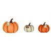 Hanroey Wooden Pumpkin Decorative Tray, Fall Autumn Home Table Decor (D5)