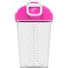 PROELITE PROELITE 700ml + 500ml Protein Shaker Bottle with Transparent
