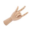 Wood Mannequin Hand Flexible Joints Fingers Drawing Mannequin Hand for