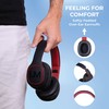 Louise&Mann Wireless Headphones Over Ear, Bluetooth Headphones 5.3, Foldable Lightweight