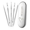 BESTOPE Blackhead Remover Blackhead Removal Pimple Comedone Extractor Tool -