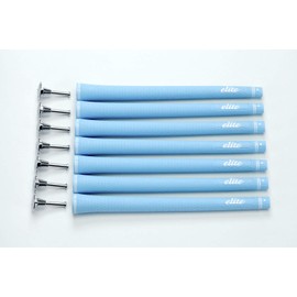 elitegrips Golf Grip S40 7 Piece Set Pearl Light Blue with Backline