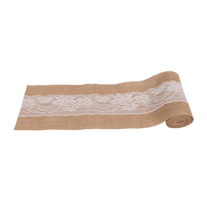 3 Rolls Jute Lace Ribbon Simple Elegant Jute Lace Ribbon