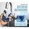 RSLIFE Blue Scrub Sponges Pack of 6 – Dual-Sided Kitchen