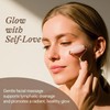 5-teiliges Gesichtsbürsten-Set mit Lymphdrainage, trockene Bürste mit Naturborsten, Roller und
