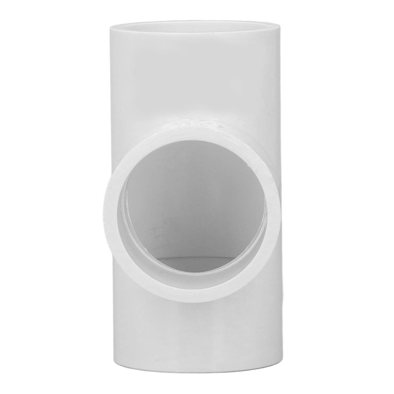12Pcs PVC Tee Pipe Fitting Adapter PVC Tee Pipe Fittings