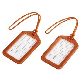 Hama Luggage / Bag / Suitcase / Baggage Tag - Set of 2, Orange