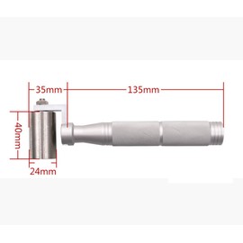 DreamColor Wallpaper Roller, Stainless Steel Seam Roller, Painting Tools, Stainless Handle