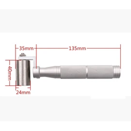 DreamColor Wallpaper Roller, Stainless Steel Seam Roller, Painting Tools, Stainless Handle