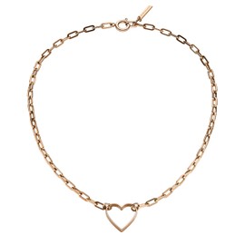 Liebeskind Berlin women's necklace, stainless steel, 45 cm, Stainless Steel, rosé