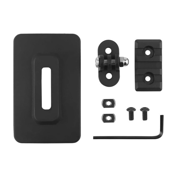 Lancer Tactical MLOK Attachment Helmet Plate for Camera