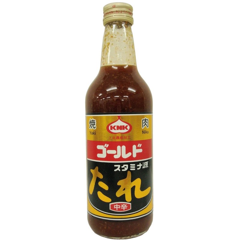 KNK Kamikita Agricultural Processing Stamina Sauce Gold, Sweet, Medium Spicy,