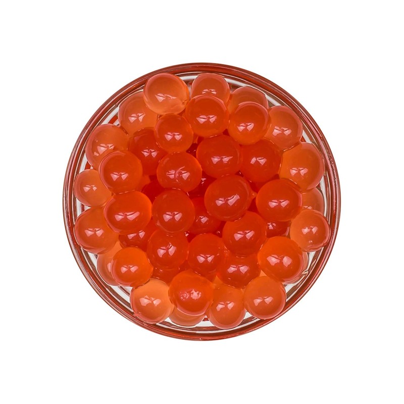 Tea Zone [7 Pounds] Pomegranate Popping Pearls for Boba Tea