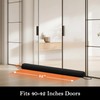 Sunolga 42" Door Draft Stopper Blocks Hot and Cold Air