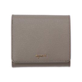 Agnes b. Voyage HW11-01 FEMME Bifold, beige, (greige)