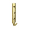 LagunaProject 4 x Heavy Duty Brass Plated J Hooks 3