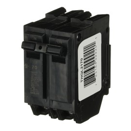 ABB THQL2170 70A DP Circuit Breaker • 70 A, 2-Pole, 120/240 V • Non-Interchangeable Trip • 2-Pole Q Line Design • Breaker Plug • Plug-in Circuit Breaker • Reliable Plug-in Protection