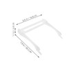 Tofficu Tray Extender for Machines 2pcs Cutting Mat Holder Support