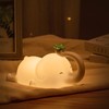Night Light Silicon Elephant Nursery Night Lights 3 Brightness USB