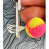 Haldorado Bait Floss, 50m, gewachste Angelschnur für Pop-up Baits und