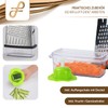 Faligee Stainless Steel Grater (23.5 x 14.8 x 8 cm)