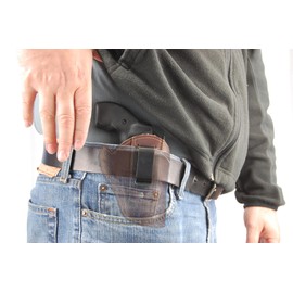 New Barsony Brown Leather IWB Holster for COLT Python 3" Left