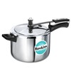 Hawkins Classic 5 Litre Tri-Ply Pressure Cooker, Triply Stainless Steel