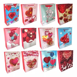 Lecute 12 Bolsas De Regalo 3d 14 De Febrero San Valentín Amor Amist