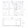 Junction Box ABS Housing 155 x 115 x 75 mm