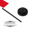 Anley Peru Deluxe Desk Flag Set - 6 x 4