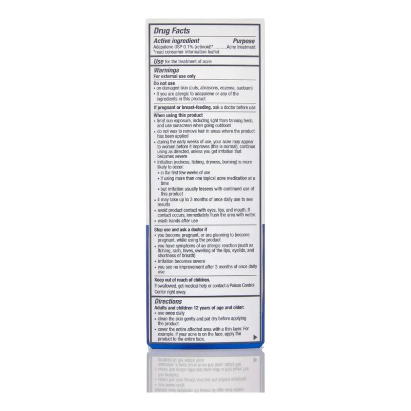 Acne Free Adapalene Gel 0.1%, Once-daily Topical Retinoid