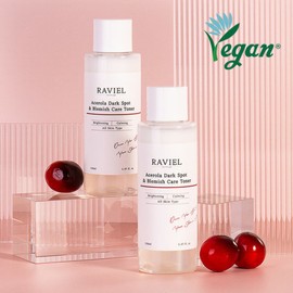Raviel 3일 잡티케어 비건인증 바티만C의 왕 아세로라 잡티 앤 기 미 케어 토너 150ml 2개입 3-Day Spot Care Vegan Certified Bartiman C's King Acerola Spot & Radiance Care Toner 150ml, Set of 2