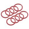 sourcing map Split Keychain Rings, 30mm/1.2inch Round Flat Key Holder