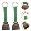 CORHAD 2pcs Bear Bells for Hiking Camping Metal Camping Bell