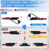 Ygdyxautoc 14 AWG 30 FT SAE Connector to SAE Battery