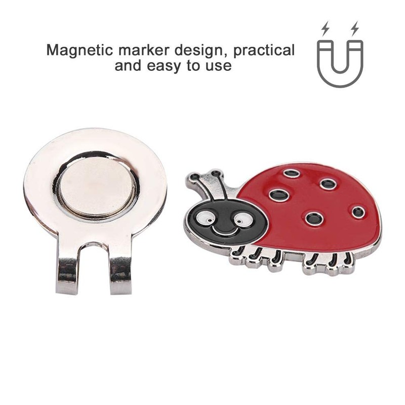 Dwawoo Golf Hat Clip, Animals & Insects Pattern Golf Ball
