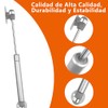 Pistón Elevable de Gas Amortiguador 100 N, Bisagras para Puertas
