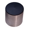 Deltech Manufacturing 3-1/4" Round Light Pole Top Cap- Black Plastic