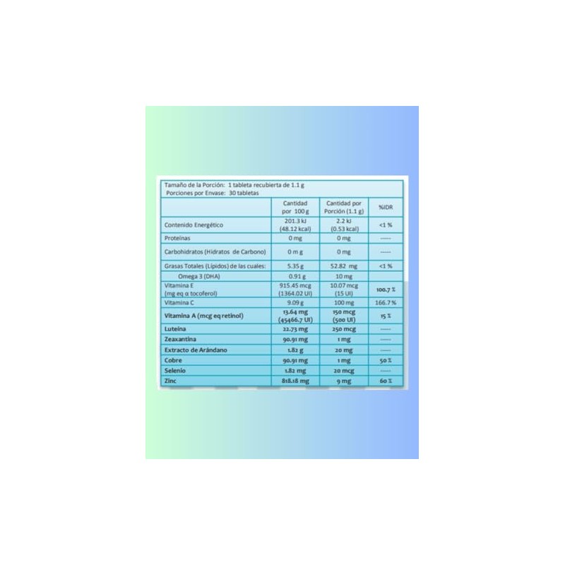 Complement Balance PRO VIS - Suplemento alimenticio a base de