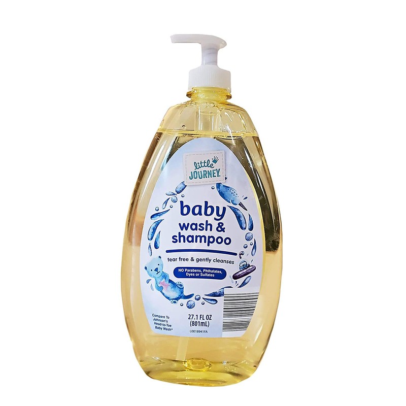 Little Journey Baby Wash, Tear Free and Gentle Cleanse -
