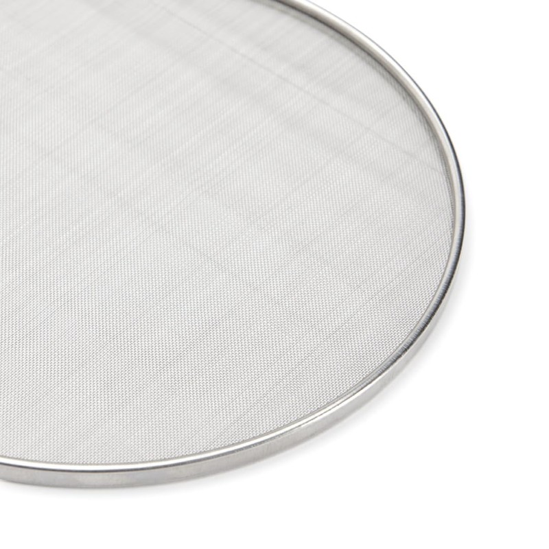 De Buyer - Edelstahlsieb mit 4 auswechselbaren Siebeinsätzen (3mm/ 2mm/