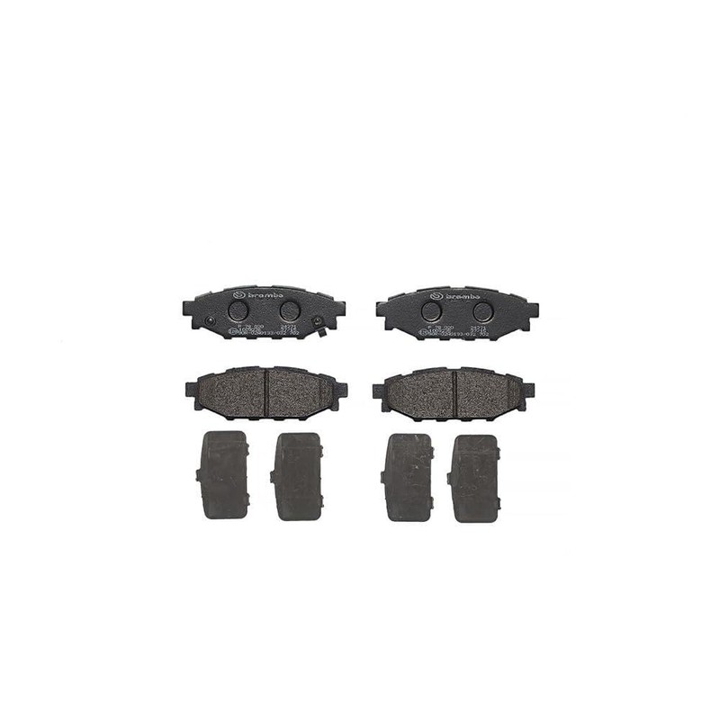 Brembo P78020 Rear Brake Pads Pack of 4